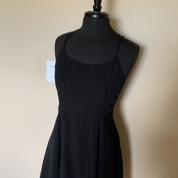 Forever 21 Strappy Black Skater Dress NWT​ Skater - Picture 3 of 7